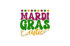 Mardi Gras Cutie Svg, Mardi Gras Svg Product Image 2
