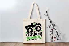 Crushing Shamrock Svg, St. Patrick&#039;s Day Svg Product Image 2