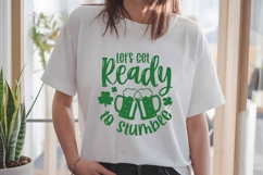 Let&#039;s Get Ready to Stumble Svg, St. Patrick&#039;s Day Svg Product Image 1