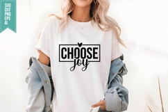 Choose Joy Svg, Motivation Svg Product Image 1