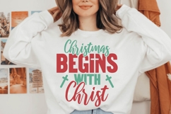 Christian Christmas SVG T-shirt Design Bundle Product Image 2