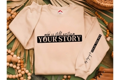 God Is Still Writing Your Story Svg, God Svg, Bible Svg Product Image 2