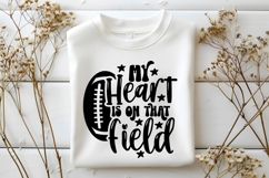 Football Svg Bundle, Game Day Vibes Svg, Football Mom Shirt Product Image 8