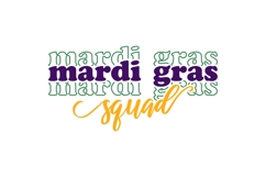 Mardi Gras Squad Svg, Mardi Gras Svg Product Image 1