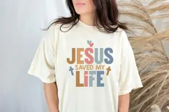 Jesus Saved my life Svg, God Svg, Religious Svg Product Image 2