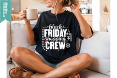 black Friday shopping crew Svg, Black Friday Svg Designs Product Image 3