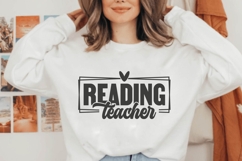 Reading Teacher Svg, Teacher Svg Product Image 2