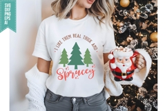 I Like Them Real Thick and Sprucey Svg, Christmas Svg, Xmas Product Image 2