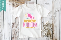 believe in unicorns Svg, Unicorn Svg Design Product Image 2