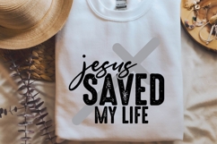 Jesus Saved my life Svg, Religious Svg Product Image 2