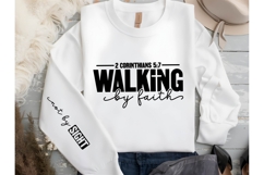 Walking by Faith Not by Sight Svg, God Svg, Bible Svg Product Image 3