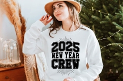 2025 New Year Crew Svg, Happy New Year Svg Product Image 1