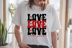 Love Like Jesus Svg, Love Svg, Bible Svg Product Image 1