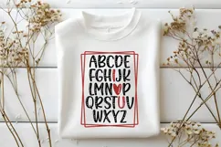 ABC I love you Svg, Valentine's Day Svg Product Image 2
