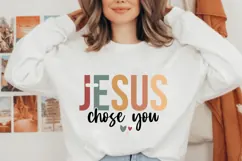 Jesus Chose You Svg, Bible Quotes Christian Svg Product Image 1