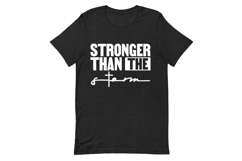 Stronger Than the Storm Svg, Christian Svg Product Image 2