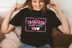 teaching sweet hearts Svg, Teacher Shirt Svg Product Image 2
