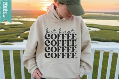 But First Coffee Svg, Trendy Coffee Svg Product Image 2