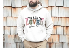 You Are So Loved Svg, God Svg, Bible Svg Product Image 2