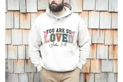 You Are So Loved Svg, God Svg, Bible Svg Product Image 2