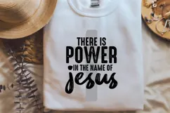 There is Power in The Name of Jesus Svg, Religious Svg Product Image 2
