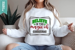Believe in the Magic of Christmas Svg, Christmas Svg Design Product Image 2