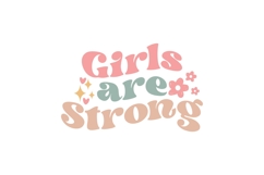 Girls are Strong Svg, Inspirational Svg Product Image 2