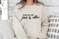Fueled by Jesus and Coffee Svg, Inspirational Svg Product Image 2