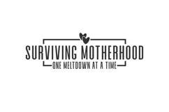 Surviving Motherhood one meltdown at a time Svg Product Image 1