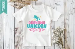 Grandma Unicorn Svg, Unicorn Svg Design Product Image 2