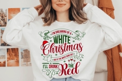 I&#039;m Dreaming of a White Christmas Svg, Winter Svg, Xmas Svg Product Image 2