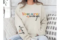 You are Enough Always Svg, God Svg, Bible Svg Product Image 1