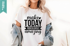 Inspirational SVG Design Bundle, Funny Quotes Svg Product Image 17