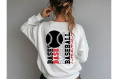 Baseball Mama Svg, Basketball Game Day Svg Product Image 2