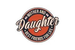 Mother And Daughter Best Friends for Life Svg Product Image 1