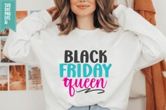 Black Friday Queen Svg, Black Friday Shirt Svg Product Image 2