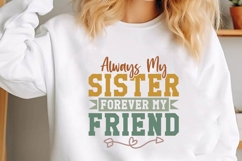 Sister Svg T-shirt Designs Bundle Product Image 7