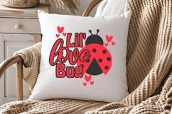 Lil&#039; Love Bug Svg, Valentine&#039;s Day Svg Product Image 2