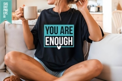 You Are Enough Svg, Motivation Svg Product Image 3