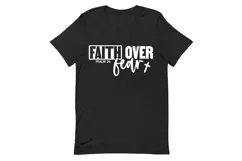 Faith over Fear Svg, Christian Svg Product Image 2