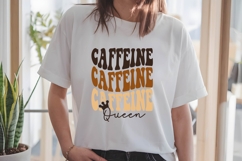 Caffeine Queen Svg, Coffee Bar Svg, coffee Mug Svg Product Image 2
