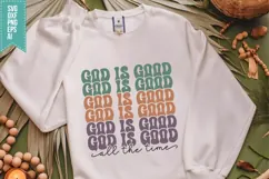 God is Good All the Time Svg, Religious Svg, Jesus God Svg Product Image 1
