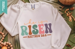 He is Risen Svg, Religious Svg, Jesus God Svg Product Image 3
