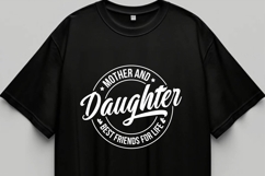 Mother And Daughter Best Friends for Life Svg, Mother&#039;s Day Product Image 2