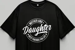 Mother And Daughter Best Friends for Life Svg, Mother's Day Product Image 2