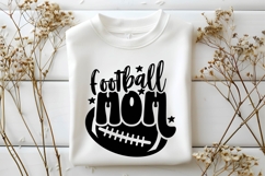 Football Svg Bundle, Game Day Vibes Svg, Football Mom Shirt Product Image 5