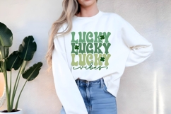 Lucky Vibes Svg, St. Patrick&#039;s Day Svg Product Image 3