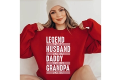 Personalized Legend Husband Daddy Grandpa Svg Product Image 1