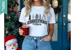 Christmas Vibes Svg, Christmas Svg, Xmas Svg Product Image 3