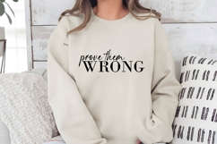 Prove Them Wrong Svg, Inspirational Svg Product Image 3
